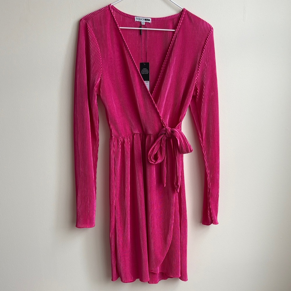 Fashion Nova Kara Pilsse Mini Dress